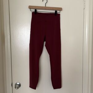 Lululemon Lunar New Year red leggings - Size M Asia Fit